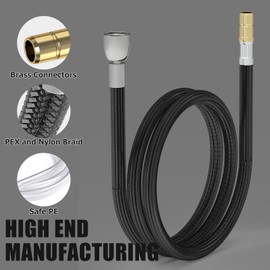 Replacemnet Hose Kit for Kohler Pull-Down Kitchen Faucet, K-1219935-BC 67-Inch Bright Chrome Finish Kohler Pull-Out Kitchen Faucet Hose Part K-1304674-BC