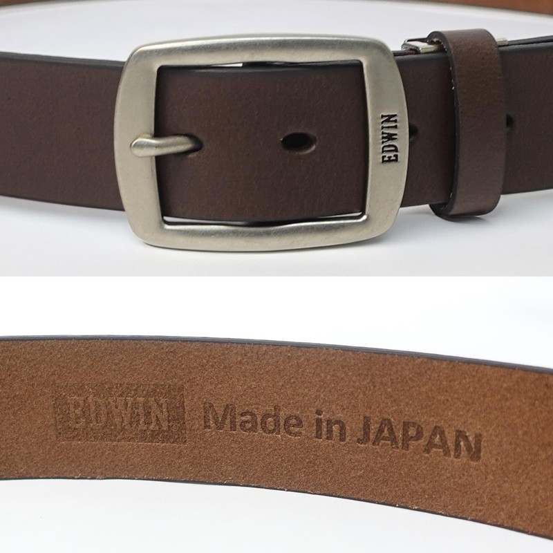 Edwin 0111127 Garrison 22269285 Men's Belt, 1.4 inches (35 mm),