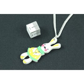 Miniblings Easter Necklace Oste Rhäschen Bunny Bunny Yellow