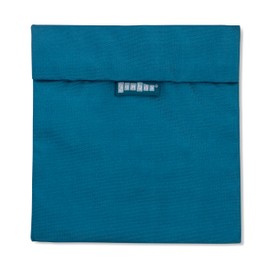 Yumbox Wide Opening Sandwich Bag/Snack Bag, Insulated Interior, Reusable Fabric, Washable, Food Safe, BPA Free, 8 x 7.5in - (Peacock)