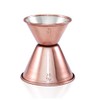 BarConic® Double Sided Jigger Copper Plated -.75oz. x 1.25oz.