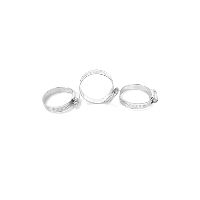 Simply S-OX-MSE 10 Pack 18-25mm Mild Steel Hose Clip Jubilee