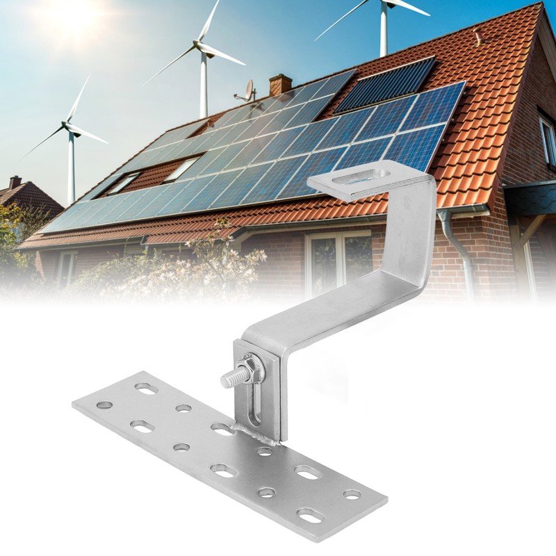 Solar Panel Bracket Stainless Steel Weather Resistant PV Panel Mounting