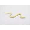 Unbranded Albino Texas Rat Snake, Rubber Reptile, Realistic Toy Model,