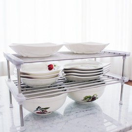 Login Mono Stainless Steel Dish Organizer, Basic Length (Small) Size_1 Piece / 로긴 모노 스텐 접시 정리대, 기본길이 (소) 사이즈_1개