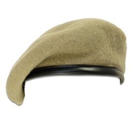 The Regimental Shop Sand/Beige Military Beret 58 (7 1/8) / Beige