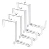 VIVIKEN Adjustable Planter Box Bracket, Flower Box Holder Brackets for