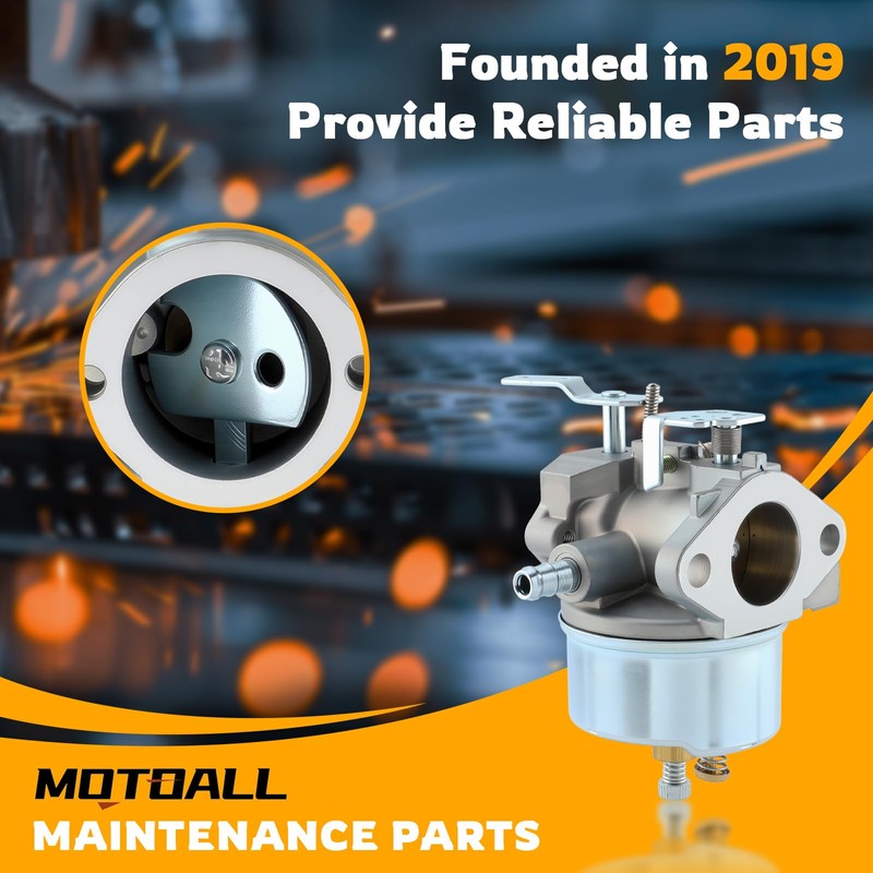 MOTOALL 632334A Carburetor for Tecumseh 632234 632334A HM70 HM80 HMSK80