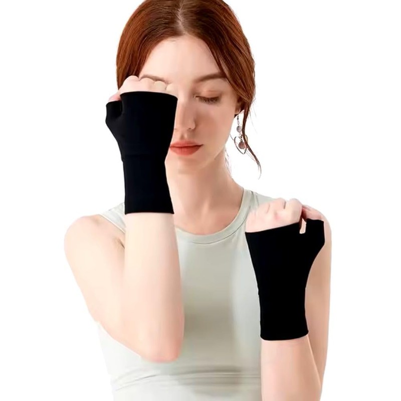 LUVILS 1 Pair Wrist Support with Thumb Hand Support Elastic