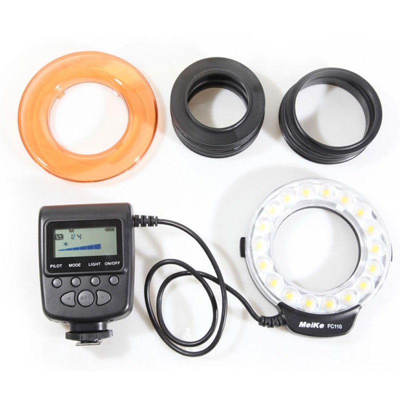 Macro Ring Flash FC-110 Ring Light Suitable for Olympus Panasonic
