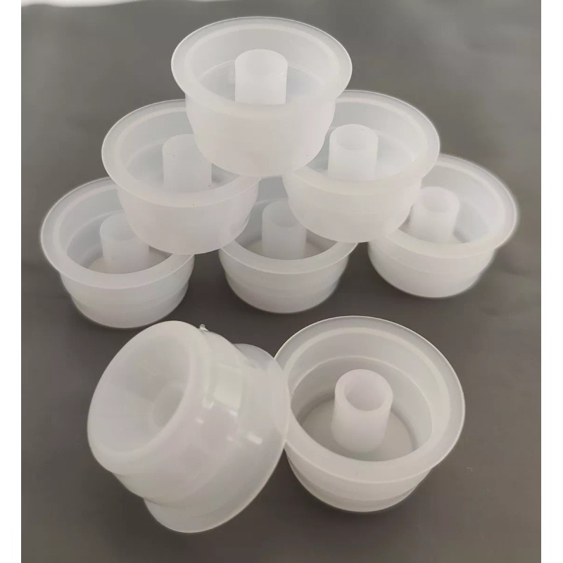 Mister Plastico 100 Pack Botella Plástico 250 Ml Ambar/gotero. Tapa