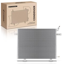 A-Premium A/C Condenser Replace# 2014091 - Compatible with Freightliner FL106 FL60 FL70 FL80 1994-2003, FL112 1997-2003, FL50 1995-2003
