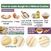 Walnut Cookie Mold Maker 16 Non-Stick Granite - Oreshki Mold