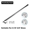 HTLOTUS Shower Support Bar, 27.6" to 47.2" Telescopic Bar for