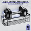 Alyvisun Pack of 2 Shower Shelves Large Capacity with Strong
