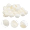 FOMIYES 100pcs Silkworm Fresh Natural Silk Ball Cocoons Blackhead Scrub