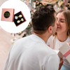 3 Pairs Stud Earrings Set for Women Men, Round Cubic