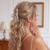 Pearl Claw Clips Fancy Hair Clips Silver Hair Accessories for