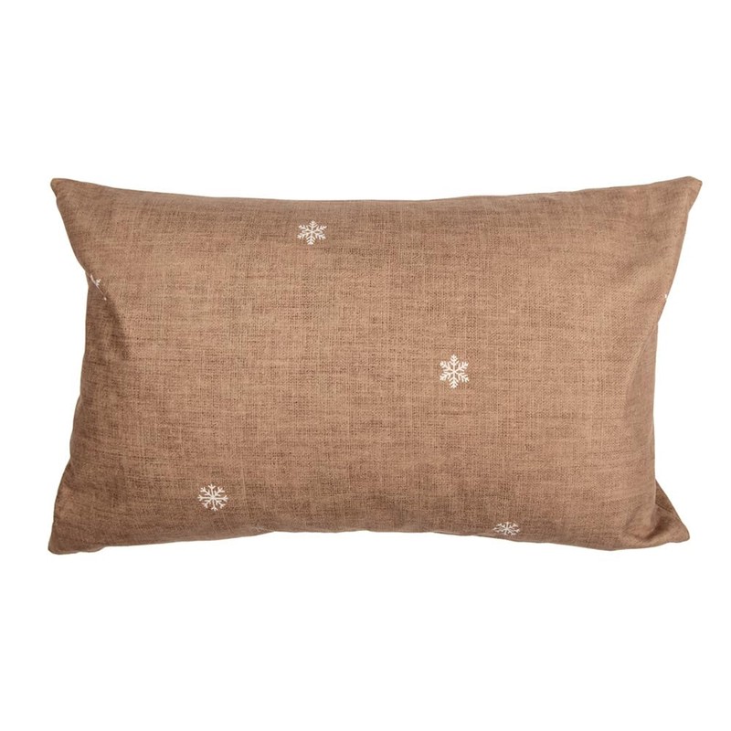 Clayre & Eef Cushion Cover 30 x 50 cm Brown