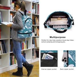 KAMO Drawstring Backpack Bag - Sport Swimming Yoga Backpack with Shoe Compartment, Two Water Bottle Holder for Men Women Large String Backpack Athletic Sackpack for Travel