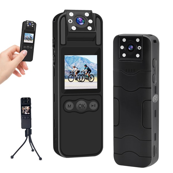 UYIKOO Small Camera, Small Body Camera, Small Video Camera with