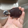 MEEBOY handmade leather car key sleeve for broken key car