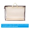 PATIKIL Handbag Dust Bag Clear Purse Storage Organiser L Size