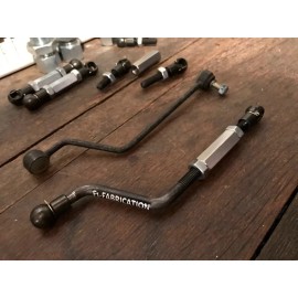 TheCamberKing Mercedes W211 W219 E350 E500 CLS550 E55 E63 Rear Adjustable Height Sensor Links