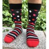 EmaoFun Mens Dress Socks, Funny Fancy Colorful Casual Pattern Crew