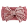 Golden Apple 5 Pcs/Set Baby Girls Bow Headband Pleuche Velvet