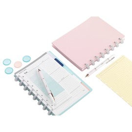 TUL® Discbound Notebook Refill Pages, Letter Size, Narrow Ruled, 50 Sheets, Assorted Colors