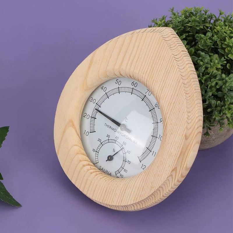 BESPORTBLE Indoor Temperature Gauge Room Temperature Meter Wall Thermometer Thermohygrometer
