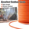 9KM DWLIFE 100% UHMWPE Braided Cord, 1.0mm Blue 100ft 350lb