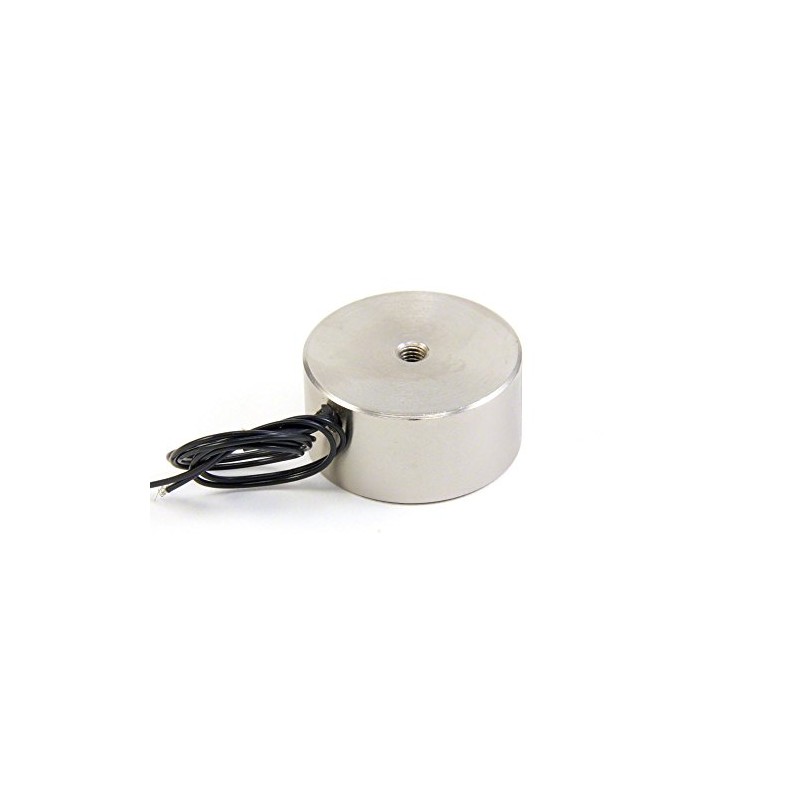 Electromagnet with M5 Mounting Hole for Door and Hatch Mechanisms,