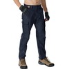 MOURCE Mens Travel Pants with Security Pockets - Side Adjustable