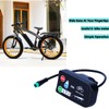 Electric Bicycle Display, 36V 48V E-Bike Intelligent Control Panel Display,
