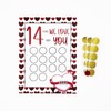 Valentine's Day Scratch Off Print Card (WE LOVE)