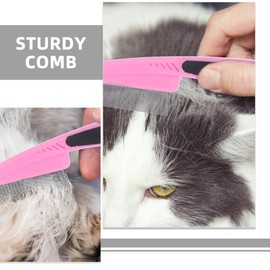 FOMIYES 4sets Fine Comb for Men Metal Hair Pick Dandruff Scalp Comb for Women 2pcs*4