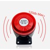 Switian DC 24V Wired Mini Sound Light Alarm Horn Siren