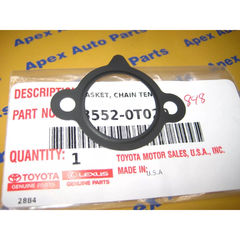 Toyota Timing Chain Tensioner Gasket OEM Prius Corolla Matrix Scion