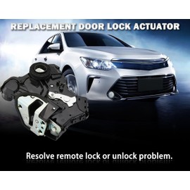ZLC-ZAMXY Door Lock Actuator Motor Front Left Driver Side Replacement for Toyota 4Runner Camry Tundra Sequoia, Lexus ES350 GS350 LS460 RX350,Replaces# 69040-0C050, 69040-06180, 931-401
