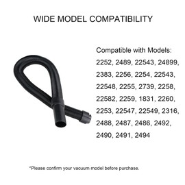 JIEPRO Replacement Hose Compatible with Bissell 2252 2316 2256 2254 2255 2258 2253 2259 2260 2486 2487 2489 1831 CleanView Swivel Rewind Pet Vacuum Cleaner