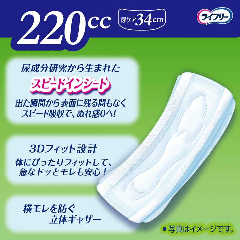 Lifree peace of mind for 18 sheets at one time