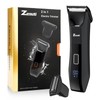 Zesuti 2-in-1 Manscape Trimmer for Men,Body & Groin Hair Trimmers