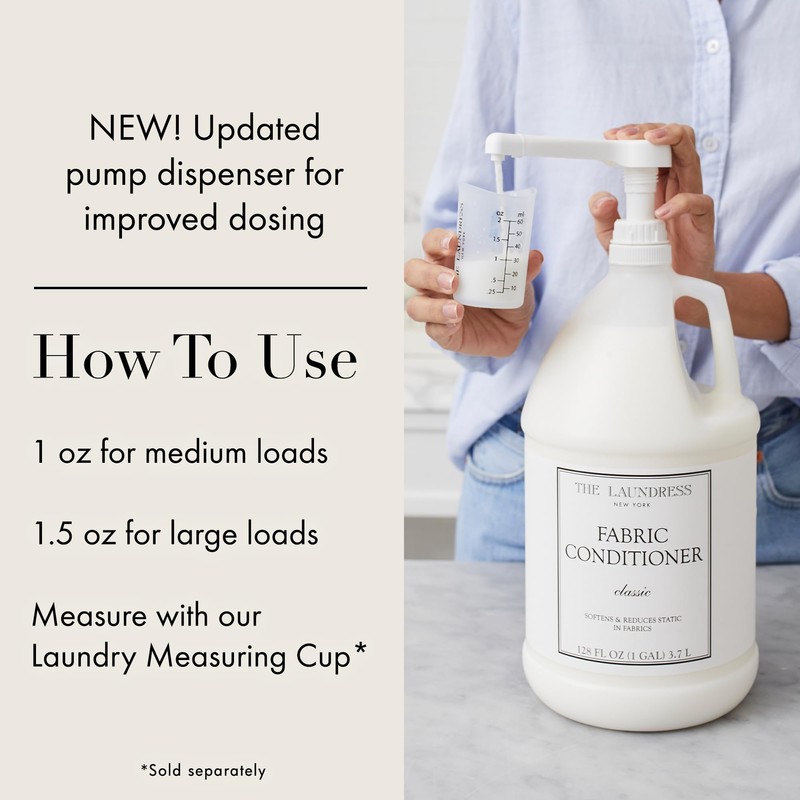 The Laundress Signature Fabric Conditioner Classic, Concentrated Fabric Softener Liquid,