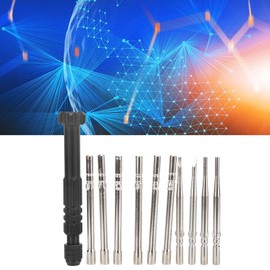 Carburetor Adjustment Tool Kit, 10PCS Replacement for 2 Cycle Small Engine String Trimmer Chainsaw Leaf Blower, with Carrying Case for Convenient Storage