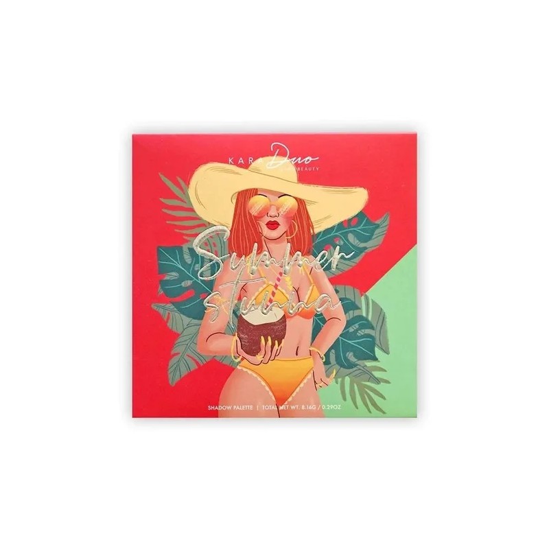 Paleta de Sombras Kara Beauty Beach Daze 16 Sombras Summer