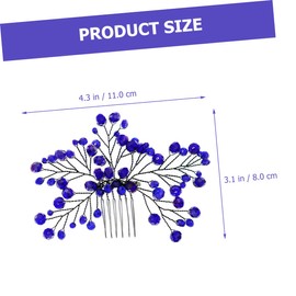 FOMIYES 5pcs Bride Hair Comb Zircon Elegant Wedding Hair Accessories for Brides Lightweight Floral Design for Special Occasions Comfortable and Chic for Women