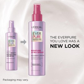 L'Oréal Paris Sulfate Free Moisture 21-in-1 Leave-In Conditioner for Dry Hair, EverPure, 6.7 fl oz | L'OREAL PARIS