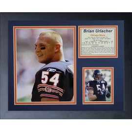 Legends Never Die Brian Urlacher Portrait Framed Photo Collage, 11x14-Inch